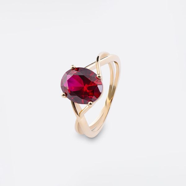Ruby Ring 18 K